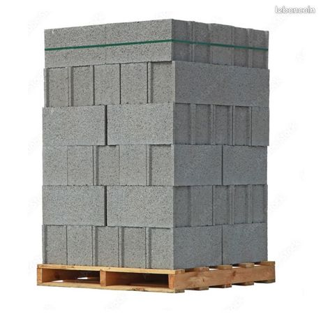 Recherche parpaings creux 15x20x50