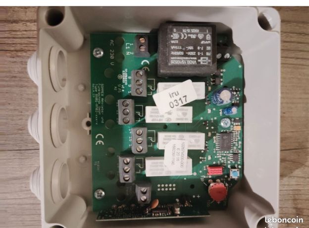 Recipteur radio 4 canaux avec 1telecommande