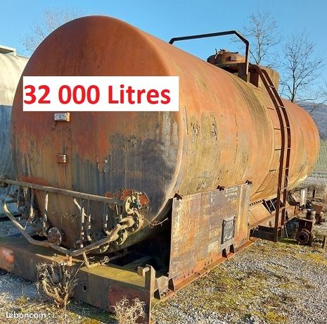 Récupération dEau de Pluie ou Réserve Incendie-Citerne en Acier de 32 000 Litres