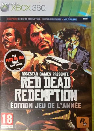 Red dead redemption Edition jeu de l'année
