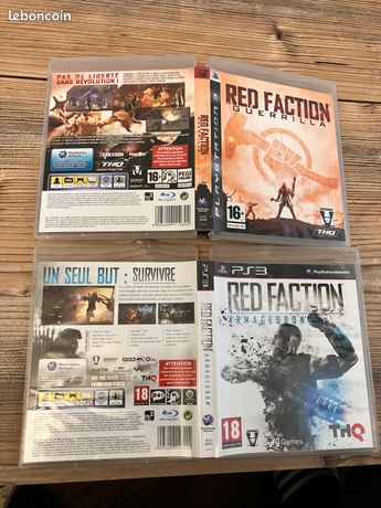 Red faction 2+3 ps3