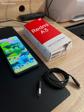 Redmi a3 neuf avec facture 128g