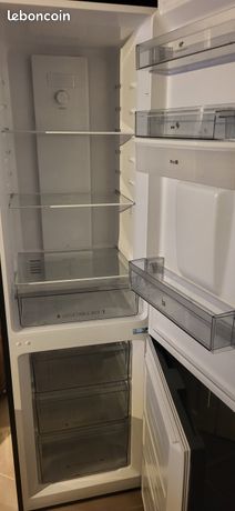 Réfrigérateur 2 portes noir