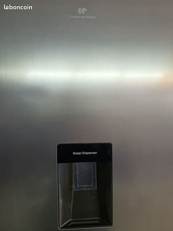 REFRIGERATEUR 325 litres + CONGELATEUR + DISTRIBUTEUR EAU FRAICHE