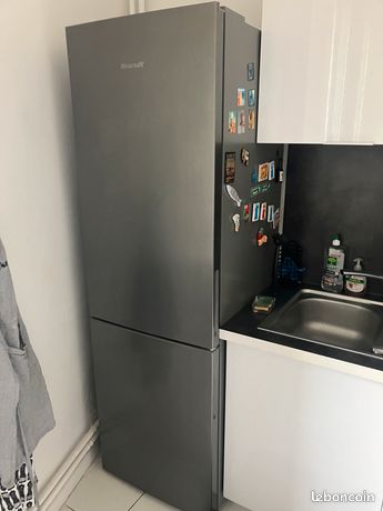 Réfrigérateur combiné BRANDT Froid ventilé Inox -50%