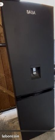 Réfrigérateur combiné SABA noir 297 L A+ excellent état