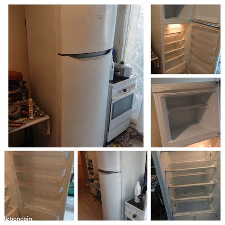 Réfrigérateur Congélateur Ariston Hotpoint Class A+ 353/Litres No Froost ventilé Congel 83/Litres Pourvoir 4kg/24h