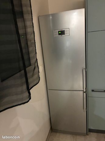 Réfrigérateur / congélateur LG " argent platine "