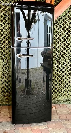 Réfrigérateur Congélateur look années 50 - équivalent frigo SMEG FAB30