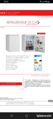 Réfrigérateur congélateur neuf