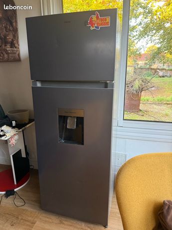 Réfrigérateur congélateur proline gris