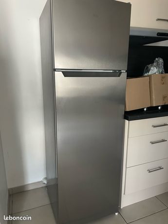 Réfrigérateur Far gris 2 portes h169 X l54