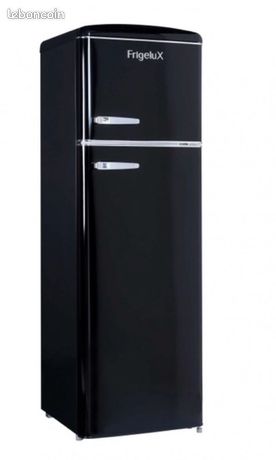 Réfrigérateur frigelux noir et chrome
