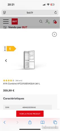 Réfrigérateur déménagement