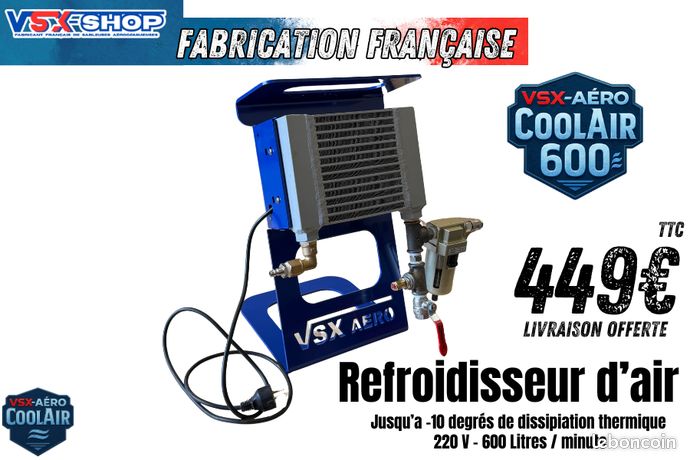 Refroidisseur dair VSX CoolAir 600