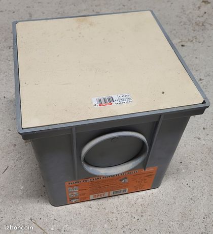 Regard 25x25 pour eau pluviale