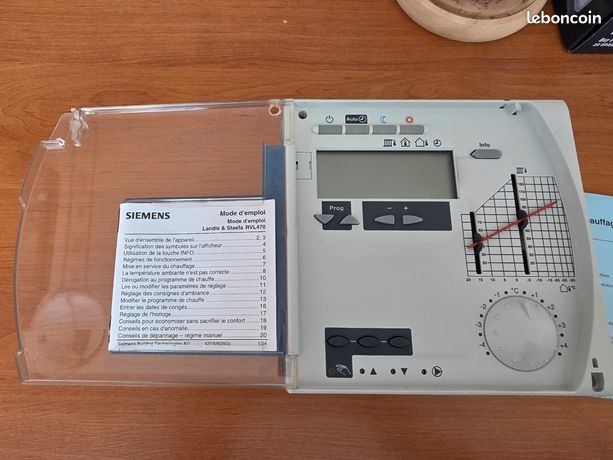 Régulateur chauffage Siemens RVL 470
