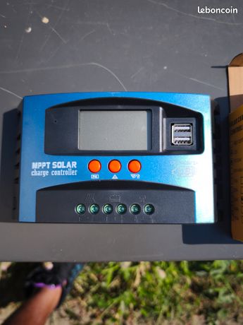 Régulateur de charge solaire MPPT 12V / 24V 100A | Photovoltaïque Panneaux solaires Batterie lithium