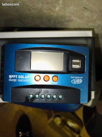 Régulateur solaire MPPT 100A | Batterie Lithium / AGM / GEL | Camping-car Van Bateau Site isolé