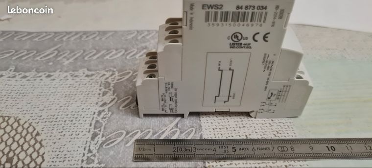 Relais de contrôle de phases Crouzet EWS2 84 873 034