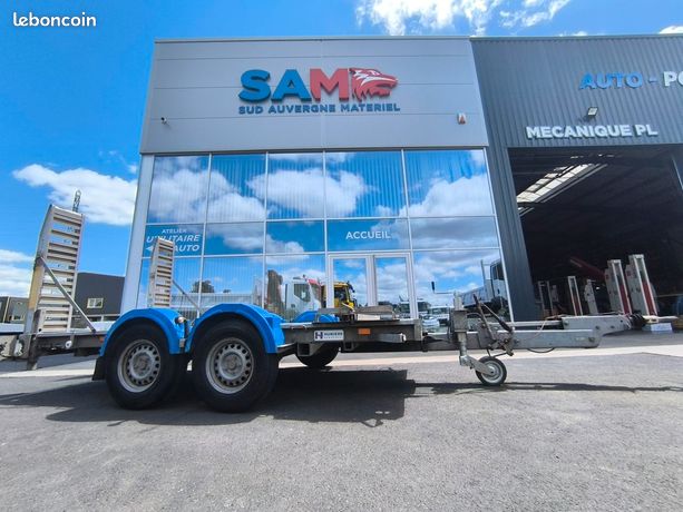 Remorque 2 essieux Hubiere 3.5 T