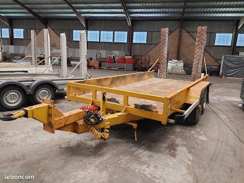 Remorque 2 Essieux PE Rampes et SREM PE 3 Essieux