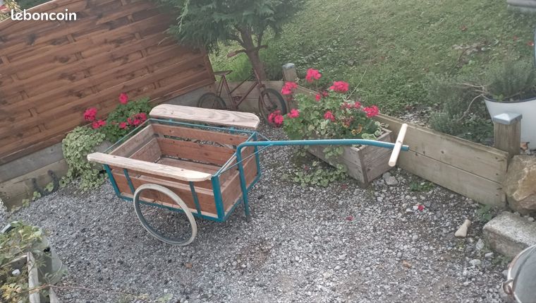Remorque charrette jardin vélo