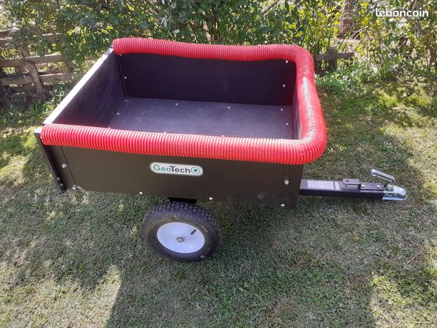 Remorque de jardin pour quad ou tracteurtondeuse