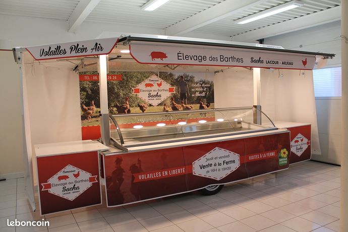 Remorque Magasin 3 M réfrigérée Access