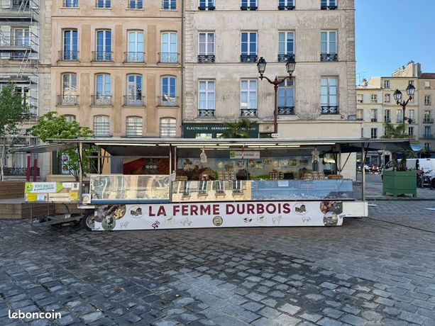 Remorque magasin frigorifique