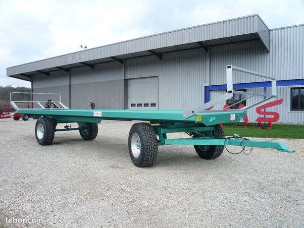 Remorque plateau fourrager CMS C12T/10M PROMO