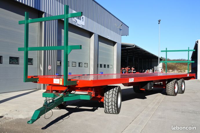 Remorque plateau fourrager CMS GP 260/12M PROMO