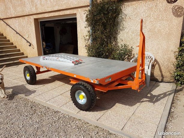 Remorque plateau KTS