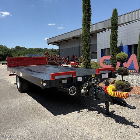 Remorque porte engin agricole CMS PEA1000P