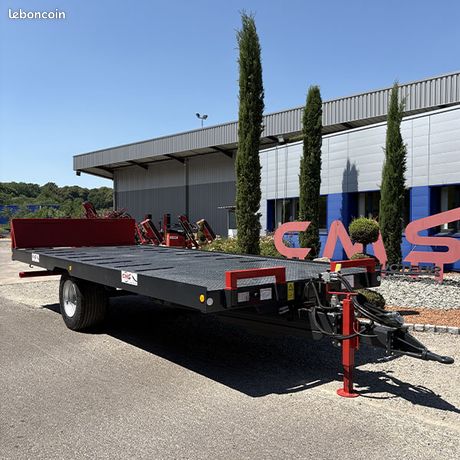 Remorque porte engin agricole CMS PEA1200HH