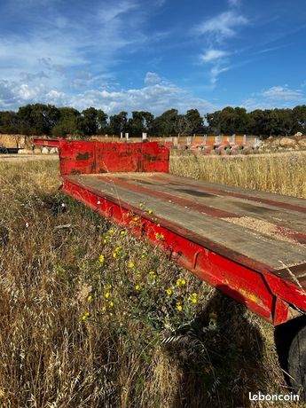 Remorque porte engins TP