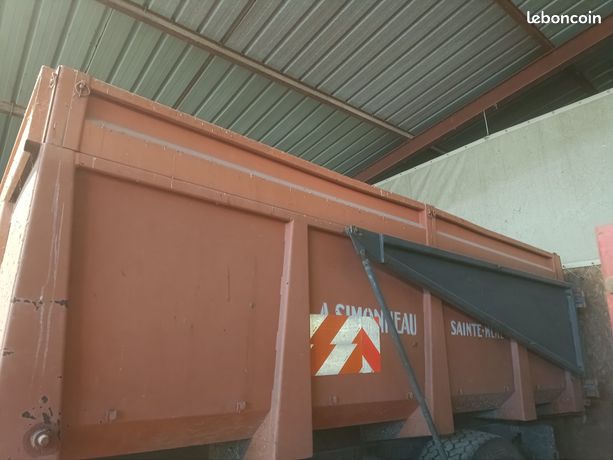 Remorque simonneau 9tonnes