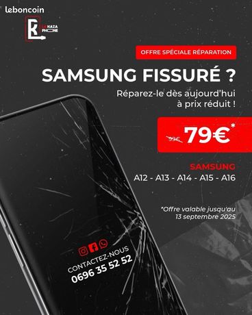 Réparation SAMSUNG A12A13A14A15A16