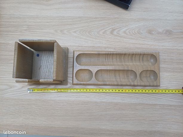 Repose stilo pot à crayon porte bloc noteen bois