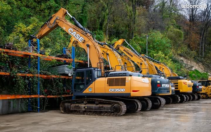 Reprend chargeur pneus chenilles tout état