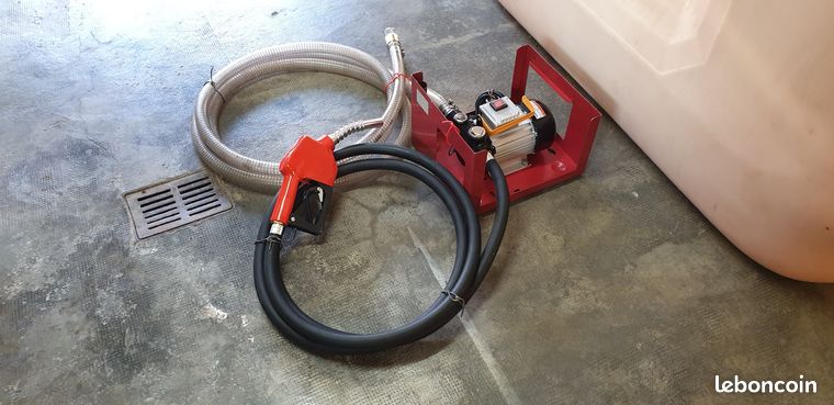 Réservoir fioul 1500 lt+ Pompe de transfert neuve