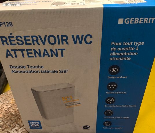 Réservoir attenant wc geberit