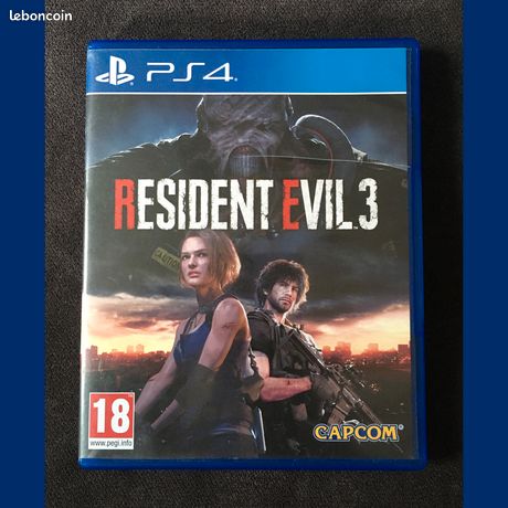 Resident Evil 3 sur PS4 version FR