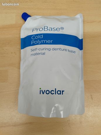 Résine Probase COLD PV poudre rose strié - IVOCLAR VIVADENT