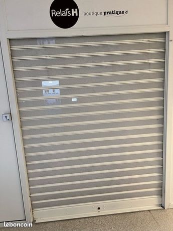 Rideau métallique électrique pour Commerce