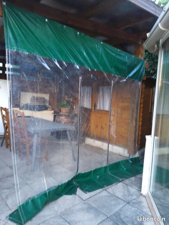 Rideau plastique extérieur