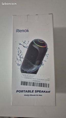 RIENOK S4 Max Enceinte Bluetooth Portable, 35W