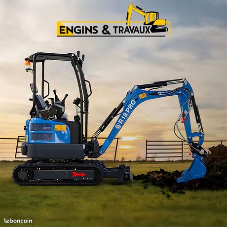 Rippa R18-4 PRO Mini pelle 18 tonne