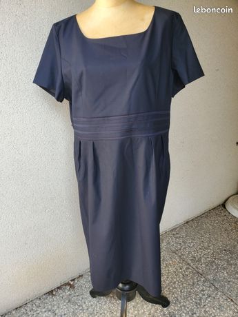 Robe bleu marine grande taille