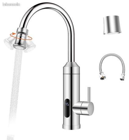 Robinet électrique avec chauffe eau instantané